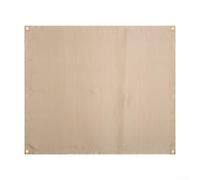 Manta ignífuga para camping, 80 x 95 cm, retardante de llama, almohadilla aislante de fibra de vidrio plegable para barbacoa, playa, patio trasero, caqui