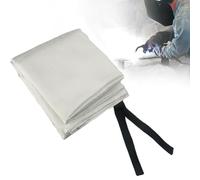 Manta ignífuga para soldadura y uso en gasolineras 1.8 x 1.2 para M fibra de vidrio ignífuga escudo resistente al calor protección térmica para chispas y salpicaduras