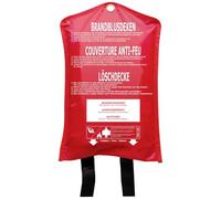 Manta ignífuga Smartwares BBD130, 1 x 1 m, uso rápido