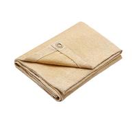 Manta Ignifuga Soldadura, 1.2m x 1.8m Manta de Protección de Soldadura con Ojales, hasta 550℃ - 1000℃, Manta Ignifuga contra Incendios, para Uso Industrial y Doméstico