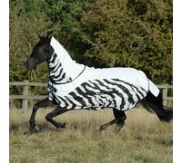 Manta impermeable para caballos Bucas Rain Zebra 125 cm