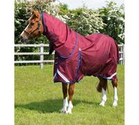 Manta impermeable para caballos con cubrecuello Premier Equine Buster 40g 191 cm