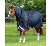 Manta impermeable para caballos con cubrecuello Premier Equine Buster 420 g Classic 213 cm