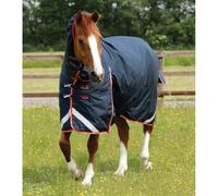 Manta impermeable para caballos con cubrecuello Premier Equine Buster Storm 200 g 160 cm