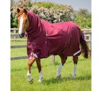 Manta impermeable para caballos con cubrecuello Premier Equine Buster Storm Classic 90 g 160 cm