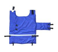 Manta impermeable para terneros, manta cálida a prueba de viento, chaqueta de ganado, suministros para animales, abrigo para pantorrillas, para mantener el calor y el vientre, protección del vientre