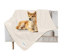Manta impermeable PetAmi para perros grandes y gigantes, a prueba de orina, de forro polar sherpa, reversible, para jaula de gato, suave y lavabl