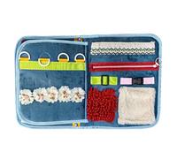 Manta inquieta para personas mayores con demencia ocupada para niños, juguetes sensoriales, productos de Alzheimer, actividades de demencia