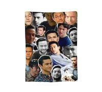 Manta Joseph Gordon Levitt suave y cómoda, regalo para decorar habitación, dormitorio, sofá, cama, camping, viajes, todas las estaciones, 40 x 30 pulgadas