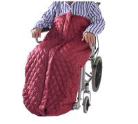 Manta ligera de invierno para silla de ruedas, funda para calentar las piernas, saco de dormir con protección resistente