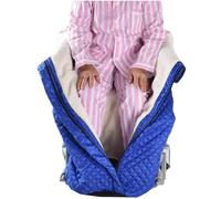 Manta ligera de invierno para silla de ruedas, funda para calentar las piernas, saco de dormir con protección resistente