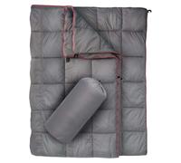 Manta ligera de plumón, colcha compacta para camping, funda aislante suave, capa impermeable duradera con tela transpirable, ropa de cama versátil para viajes al aire libre, senderismo, mochila