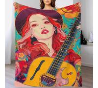 Manta Muse armónica, Bonita y esponjosa, Ideal para el sofá, para tu Pareja, Esposo, Esposa, Mujer y Hombre, 180 x 200 cm.