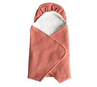 Manta negra FLUFFY TERRACOTTA con 3 o 5 puntos, autoadherente