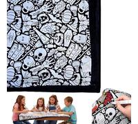 Manta Nueva para Colorear DIY 2026 - Colorea Tu Propia Manta, Proyecto de Arte Personalizado Creativo, Decoración Acogedora de Felpa para Adultos Halloween