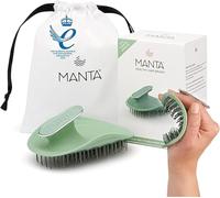 Manta Cepillo de pelo antirotura, cepillo desenredante suave para todo tipo de cabello, cepillo de ducha suave para cuero cabelludo, promueve el crecimiento saludable del cabello, cepillos para