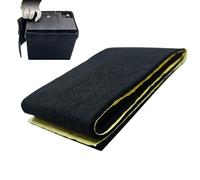Manta Para Batería De Coche - Escudo De Algodón Aislante Adhesivo Ignífugo De 18x100 Cm | Envoltura De Protección Contra El Calor Para Automóviles | Cubierta Termal Ignífuga De La Barrera Para La
