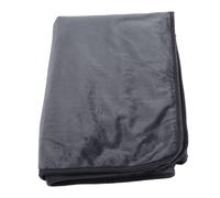 Manta para bebé, Suave y Cálida para Evitar que Se Encoja, Mantón de Felpa de Doble Cara para el Hogar y la Oficina (Gris oscuro)