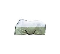 Manta para caballo HKM Fly manta Colourful - EU155/UK6'9/US81" / Jade Green