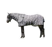 Manta para caballo QHP zebra 135 cm (Longitud total: 185 cm)