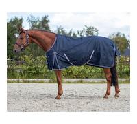 Manta para caballos de exterior QHP Luxury 50g 115 cm (Longitud total: 155 cm)