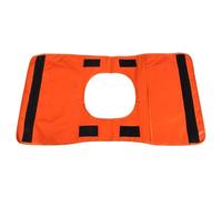 Manta para Cabrestante - Manta De Seguridad Naranja De Alta Visibilidad con Bolsillo | Amortiguador De Seguridad para Coches con Absorción De Impactos,para Vehículos De Rescate Y Equipo De