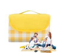 Manta para exteriores - Estera plegable impermeable grande de 59 x 78 pulgadas con asa de transporte y respaldo antideslizante. Accesorio de viaje cómodo para picnic, camping, lado de la piscina