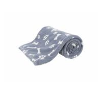 Manta Kenny, Felpa, 150 × 100 cm, Azul