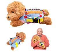 Manta para perros antiestrés, para ancianos, manta sensorial para la demencia, regalo y actividades para personas mayores con Alzheimer o demencia, juguetes sensoriales para ansiedad