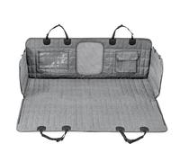 Manta para perros, asiento trasero de coche, impermeable, para el coche, asiento trasero (137x148 cm) con 1 cinturón elástico para el asiento del perro, universal, asiento trasero de perro
