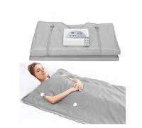 Manta para sauna Manta de Sauna calefactora for adelgazar corporal, manta de Sauna ponderada Digital profesional de 2 zonas for mujeres, pérdida de peso Para el detox casero calma tu cuerpo (Color :