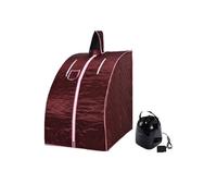Manta para sauna Sala de nerador de sauna de portátil, olla de de 2,0 L, baño adelgazante, SPA, soporte de Metal de acero inoxidable fuerte Para el detox casero calma tu cuerpo (Color : Rot, Size :