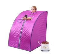 Manta para sauna Sitio interior conveniente infrarrojo portátil remoto de la sauna de una persona portátil for la familia Para el detox casero calma tu cuerpo (Color : C, Size : 1)