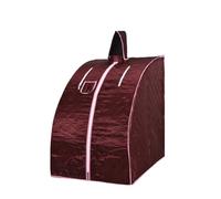 Manta para sauna Tienda de campaña portátil for sala de Sauna de con sombrero, SPA de baño adelgazante, soporte de Metal de acero inoxidable fuerte sin olla de Para el detox casero calma tu cuerpo(Rot