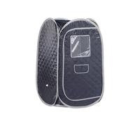 Manta para sauna Tienda de sauna más grande for baño portátil, cabina plegable, no incluye nerador de, tienda de sauna móvil Para el detox casero calma tu cuerpo (Color : Black grey, Size : 1)