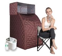 Manta para sauna Tienda de sauna portátil plegable mini sala de sauna de húmedo, cuerpo completo for terapia de recuperación de desintoxicación Para el detox casero calma tu cuerpo