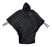 Manta para silla de ruedas, cálida, con forro polar, tipo poncho con capucha, resistente al viento y al agua, cubre todo el cuerpo. Para adultos, hombres y mujeres de más de 175 cm de altura. Inc