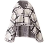 Manta Para Silla De Ruedas, Capa Calentadora Para Silla De Ruedas Para Adultos, Poncho Para Silla De Ruedas, Manta Polar Cálida, Chal Multifunción, Cálido Para Hombros Para Mujer, Uso En Invierno