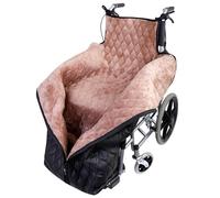 Manta para Silla De Ruedas para Calidez, Saco para Silla De Ruedas, Manta Gruesa con Forro Polar, Impermeable, Funda para Piernas para Silla De Ruedas, Accesorio para Silla De Ruedas