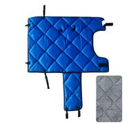 Manta para ternera - Manta para animales de granja | Manta transpirable para oveja y cabra para invierno, paquete de 1, tejido Oxford azul resistente a las ropas para terneros, ovejas y animales de