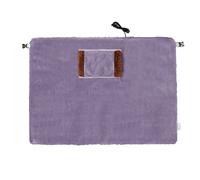 Manta pequeña de franela con bolsillo USB para mano, lavable con calefacción eléctrica, suave y cálida para invierno, manta de felpa para sofá, silla, coche, oficina, almuerzo, 60 x 80 cm