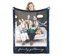 Manta Personalizada con Foto,Manta Suave y Cómoda,Regalos Personalizados con Foto para Amigas Originales,Mujer,Hombre,Bebes,Parejas,Navidad