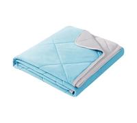 Manta pesada para adultos (39 x 59 pulgadas), manta pesada refrescante para dormir, edredón transpirable de hielo, edredón fresco de verano para personas que duermen con calor y sudores nocturnos