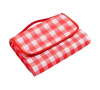 Manta Picnic Esterilla De Picnic A Prueba De Humedad, Portátil, For Excursiones De Primavera, Camping, Gruesa, No Tejida, Colchón Ligero Y Plegable, Esterilla De Playa For Exteriores(Red,2X3.0M)