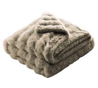 Manta Plaid para Sofá Marko de MANTEROL. 140x190 cm. Tacto Muy Suave y Mullido (C06)