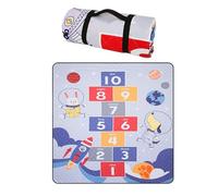 Manta plegable de picnic impermeable, alfombras de picnic impermeables ¡Aumente sus picnics al aire libre con nuestra espaciosa alfombra de picnic! Perfecto para 4-6 personas, esta alfombra es