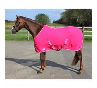 Manta polar para caballo con correa Q-essentials Color 100 cm (Longitud total: 135 cm)
