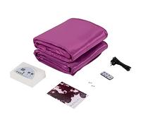 Manta portátil de infrarrojos para sauna, 650 W, con temporizador de 35 a 80 °C, control de zona de temperatura 180 x 80 cm, para casa, spa y ocio