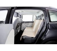 Manta protectora para auto, divisible 1,40 × 1,20 m beige