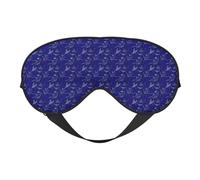 Manta Ray and Fish Print - Máscara de ojos suave con bloqueo de luz beneficiosa, siesta, uso nocturno, viajes, camping, meditación, yoga